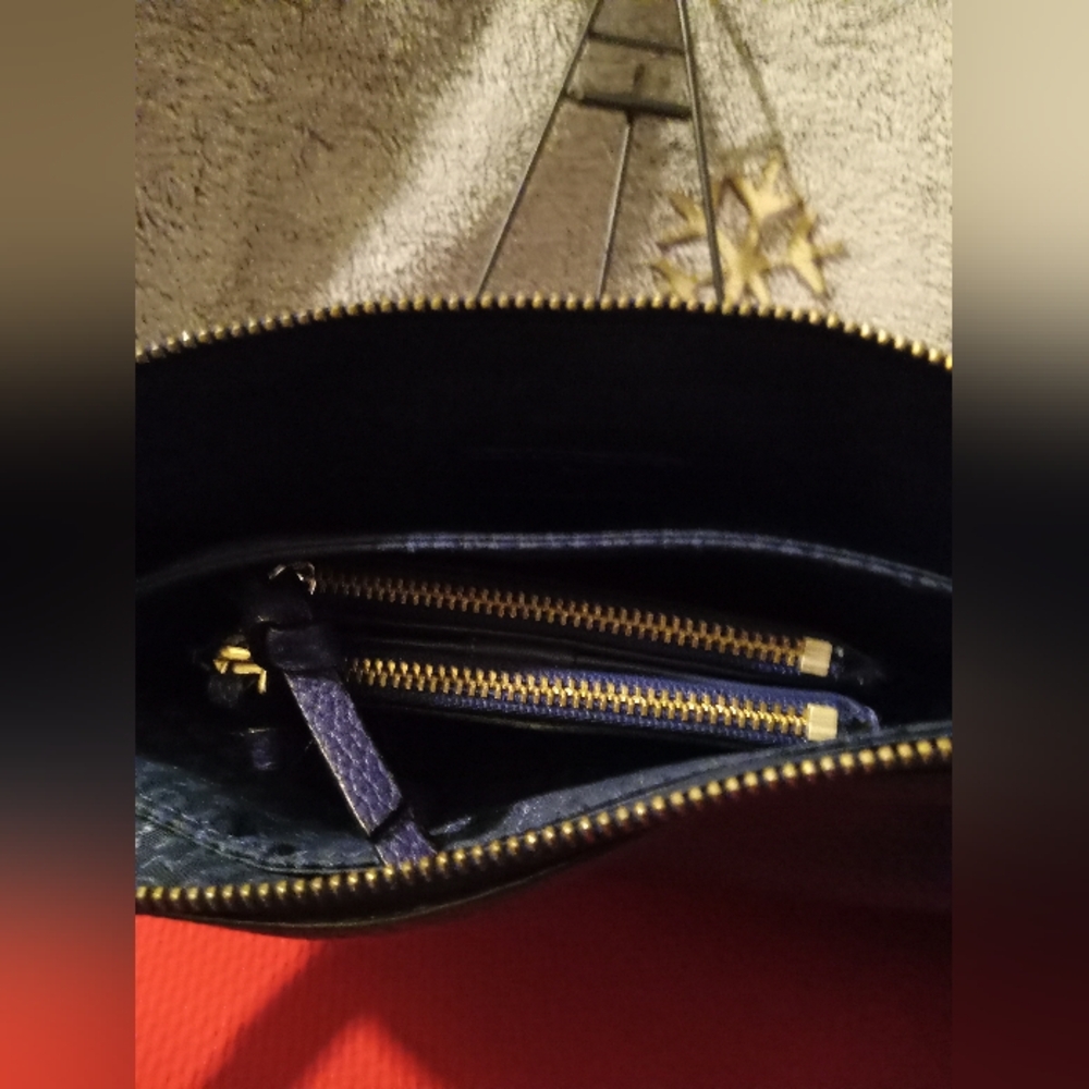 Kate Spade Grape Pebbled Leather Crossbody Bag and Wallet Set EUC - Picture 6 of 16